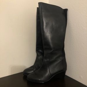 Michelle D knee high boots Black Size 7.5